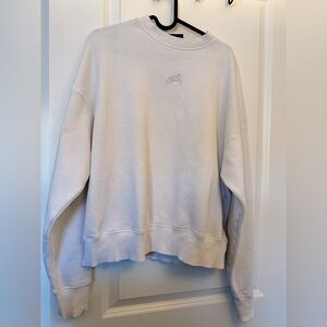 Alphalete White Crewneck Sweatshirt